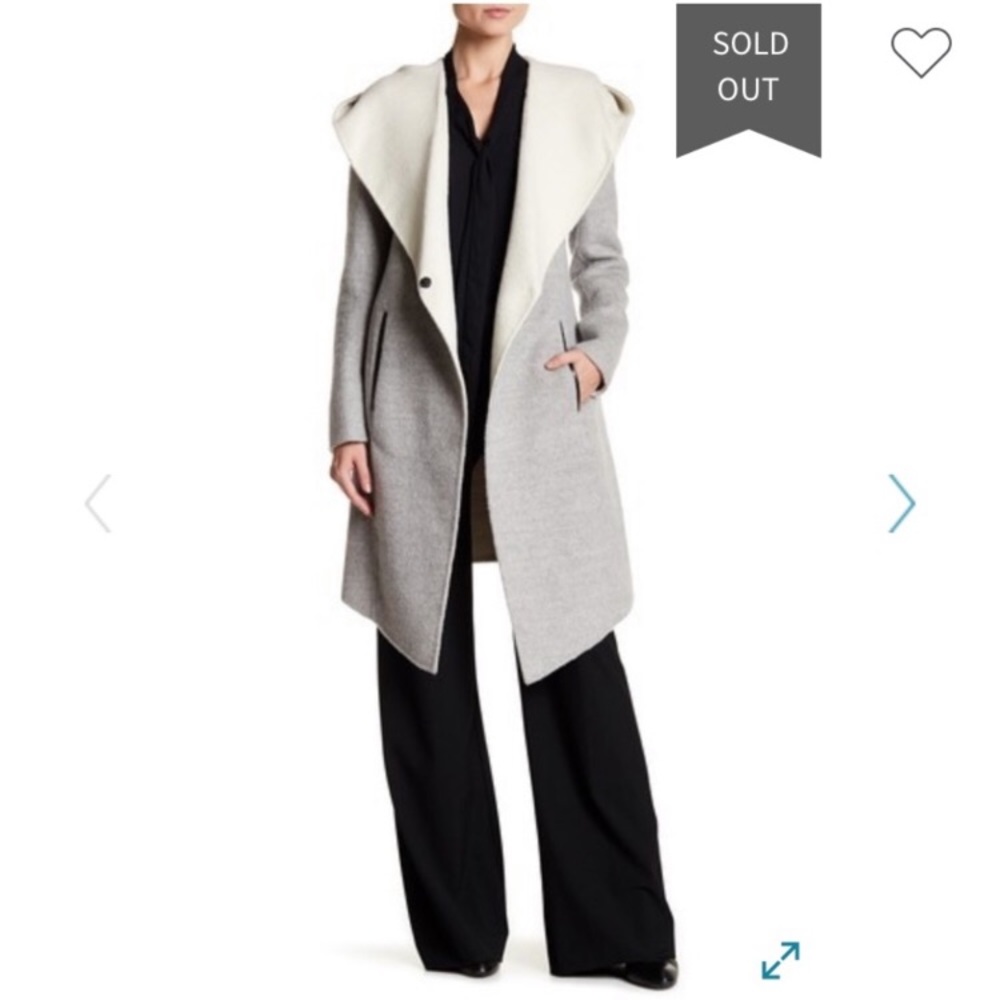 Mackage Wool Double Face Coat